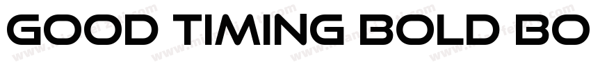 Good Timing Bold Bold字体转换